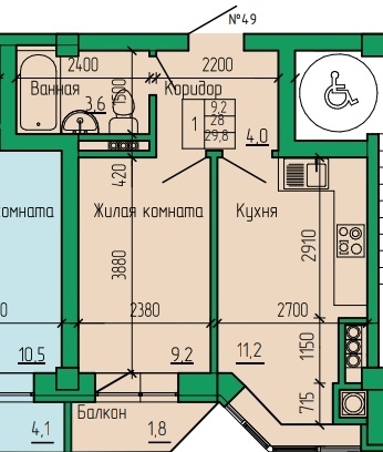 Продам квартиру в г Ессентуки