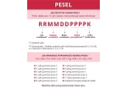 Польский номер PESEL, Песель без присутствия